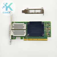 Carte d'interface réseau filaire Ethernet 2 ports PCIe 3.0x16 50GbE QSFP28 MCX516A-GCAT pour serveur Mellanox CX-5 en stock