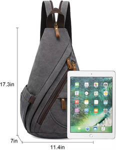 Fashion Crossbody Bag Adjustable <b>Strap</b> Shoulder Bag Casual Travel Messenger Bag Custom Promotional Bag Supplier - Product Image 3