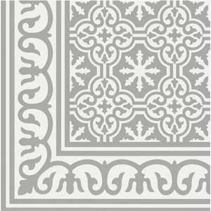 Vietnam Cement Tile Corp Carrelage Céramique Classique Encaustique pour Villa Moderne, Antidérapant, 16mm d'épaisseur, 200x200mm, 1-3% d'humidité - Product Image 2