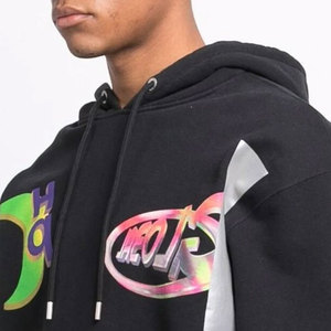 Sudadera con Capucha Extra Grande para Hombre, de Primera Calidad, 400 g/m², 100% Algodón, Tejido de Felpa, Estampado Informal, Tejido Suave de Punto Waffle - Product Image 5