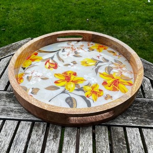 Plateau en bois pour la restauration, meilleure qualité, best-seller, durable, écologique, pour servir, décoratif, pour la maison, la cuisine, design et style - Product Image 1