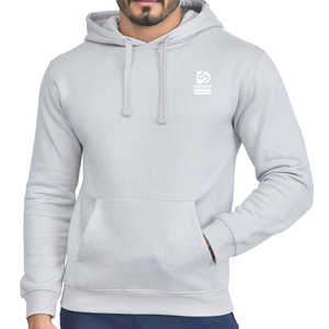 บริการขายส่ง OEM เสื้อฮู้ดผู้ชายแขนยาวผ้าฝ้ายฟลีซ 100% สำหรับฤดูหนาว แห้งเร็ว กันลม เหมาะสำหรับออกกำลังกายและฟิตเนส - Product Image 2