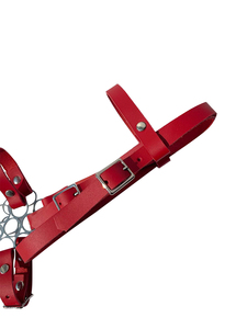 Premium Leather Horse Bridle Adjustable Headstall Durable <b>Equestrian</b> Riding Gear Soft Padded Comfort Training Tack for Horses - Product Image 6