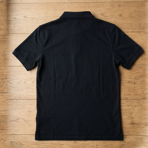 Polo à manches courtes 100% polyester pour homme, OEM, brodé, décontracté, tricoté, léger, pour l'été - Product Image 3