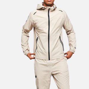 Conjunto Deportivo de Invierno para Hombre de Alta Calidad, Diseño Personalizado al por Mayor, Chaqueta Cortavientos de Poliéster Colorida con Detalles Reflectantes - Product Image 2
