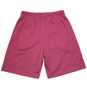 Shorts en tissu mesh à coupe ample et taille élastique pour hommes, vêtements de sport, shorts en mesh personnalisés pour hommes - Product Image 6