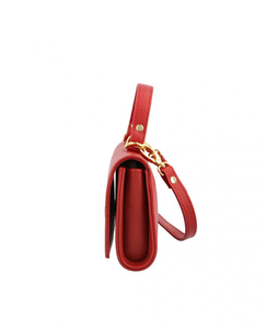 Bolso de Mano Rojo Elegante para Mujer 2026, Cuero Genuino de Alta Calidad, Impermeable, Logotipo Personalizado, Forro de Poliéster Suave, Venta al Por Mayor OEM - Product Image 5
