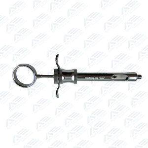Instrument chirurgical pour injection précise et procédures dentaires professionnelles, seringue auto-aspirante dentaire en acier inoxydable - Product Image 2