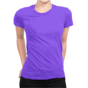 Camiseta Casual de Punto para Hombre, Cuello Redondo, Manga Corta, Ajustada, Color Rosa Sólido, Tejido Jersey - Product Image 2