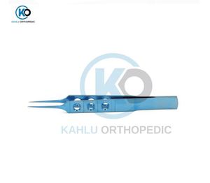 Pinzas de Titanio de Primera Calidad, Duraderas, para Microcirugía, Instrumento Médico/Dental, Uso Hospitalario, Rectas y Curvas - Product Image 4