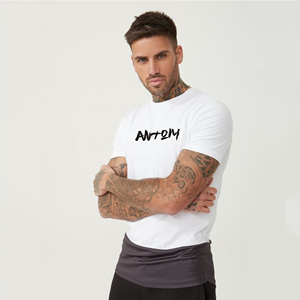 Camiseta de algodón personalizada Low Moq para hombre, camiseta lisa para adulto, camiseta para hombre para venta en línea - Product Image 2