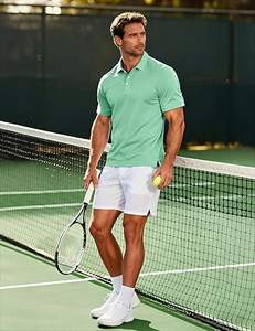 Polos de Alta Calidad para Hombre, Manga Corta, Algodón Piqué Suave, Corte Clásico, Camisetas Casuales para Golf - Product Image 6