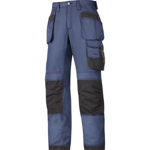 Pantalon de travail tactique décontracté pour homme, bleu marine et noir, multi-poches, pour travaux en extérieur - Product Image 5