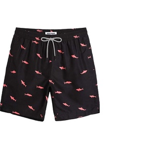 Shorts de Playa de Verano con Estampado Floral Personalizado, Tallas Grandes, Servicios OEM, 100% Poliéster, Secado Rápido, Ecológicos - Product Image 1