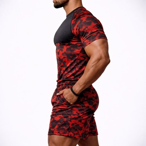 Oferta Caliente: Conjunto de Rash Guard MMA para Hombre, Novedad, Ropa de Compresión para Entrenamiento, BJJ No Gi, Camiseta y Pantalón Corto para Gimnasio, Ropa Deportiva al por Mayor - Product Image 4