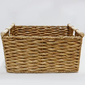 กล่องใส่ของขวัญสุดหรูทรงสี่เหลี่ยมผืนผ้า ตะกร้าของขวัญสปาแบบขายส่ง ตะกร้าเปล่าทำจากหวาย ตะกร้าของขวัญขนาดใหญ่แบบสั่งทำพิเศษ - Product Image 4