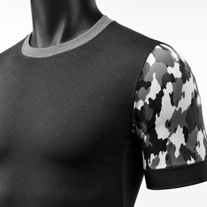 Camiseta de Compresión Personalizada para Hombre, Secado Rápido, Protección contra Rozaduras, Ropa Deportiva para Gimnasio, Venta al Por Mayor OEM - Product Image 6