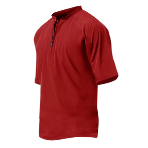 Veste de baseball et softball unisexe OEM, imperméable, col montant, fermeture éclair quart de tour, bas ajustable, pour salle de frappe - Product Image 5