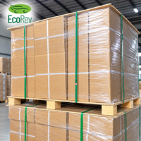 EcoRev Rollo de Papel para Plotter CAD de Pulpa de Madera Reciclable y Biodegradable de Doble Cara Azul de 80 g/m²