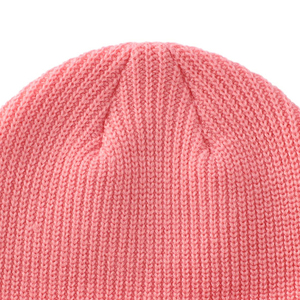 Gorro de Punto Acrílico Rosa Sólido Unisex, Cálido para Invierno, Informal, para Exteriores, para Adultos, 58-60 cm de Circunferencia de Cabeza, con Estampado por Transferencia de Calor - Product Image 2