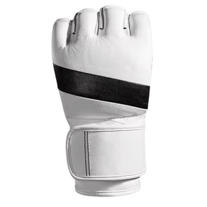 Guantes de Boxeo Profesionales OEM para Hombre, Hechos en Pakistán, de Cuero, con Medio Dedo, Transpirables, con Cierre de Cordones - Product Image 1