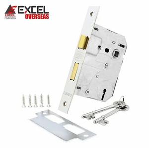 Cerraduras de Embutir de 2 Palancas, Cerradura Eléctrica Metálica para Puerta de Casa, Sistema de Control de Acceso, Cerradura Eléctrica de Borde - Product Image 2