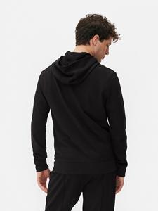 Alta calidad 350 GSM algodón grueso en blanco liso peso pesado sudaderas con capucha de gran tamaño con cuerda Unisex logotipo personalizado de talla grande - Product Image 2