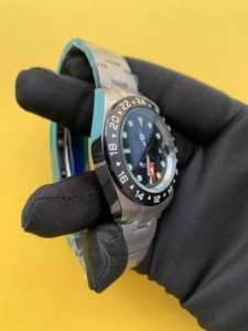 BOJ Plain R.O.L.E.X.43 Hot Seller <b>Black</b> Bezel Stainless Steel Mechanical Automatic Movement Analog Wrist <b>Watch</b> Low Price Hot - Product Image 2