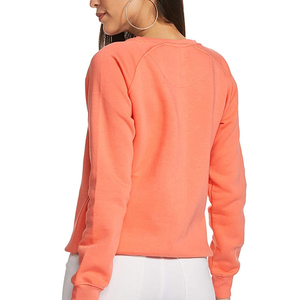 Sweat-shirts d'hiver pour femmes à faible MOQ, logo personnalisé, manches longues, 100 % coton molletonné, haute qualité - Product Image 2