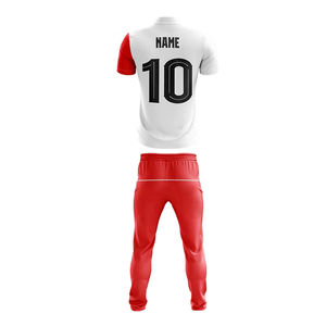 เสื้อคริกเก็ตคุณภาพสูงแบบซับลิเมชั่น ชุดยูนิฟอร์มคริกเก็ตสั่งทำพิเศษ พร้อมโลโก้สโมสรและชื่อทีมที่กำหนดเอง - Product Image 3