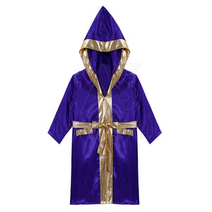 OEM Custom Service Wholesale <b>Boxing</b> <b>Robes</b>-New Stock & Arrival Customizable Polyester Material Eco-Friendly for Adult Use - Product Image 3