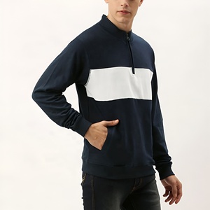 เสื้อฮู้ดผู้ชายผ้าฟลีซ สกรีนโลโก้ได้ สไตล์ลำลอง สตรีทแวร์ ทรงหลวม แฟชั่นคนเมือง ขายส่ง OEM เสื้อกันหนาว - Product Image 3