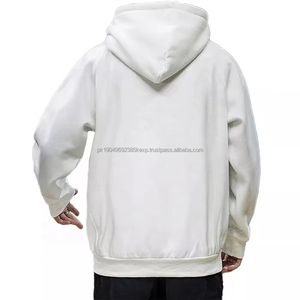 Sweats à capuche lourds sweats logo personnalisé broderie Streetwear à capuche 400 500 Gsm sweats à capuche épais pour hommes - Product Image 5