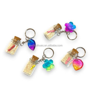 Patrón de animal de arena natural Impresión UV Botella Llavero Bolsa Encanto Logotipo personalizado Idea de recuerdo - Product Image 6