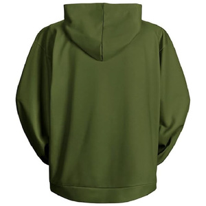 <span class=keywords><strong>Felpa</strong></span> con Cappuccio Personalizzata Verde Oliva per <span class=keywords><strong>Uomo</strong></span>, Stampa Bandiera Americana, Vestibilità <span class=keywords><strong>Slim</strong></span>, Cotone Slub, Design Grafico Autunnale - Product Image 5