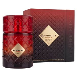 น้ำหอม GOLDEN ELIXIR CRIMSON 100 มล. โดย RiiFFS EDP ของแท้จากดูไบ น้ำหอมอาหรับติดทนนานสำหรับผู้ชายและผู้หญิง - Product Image 1