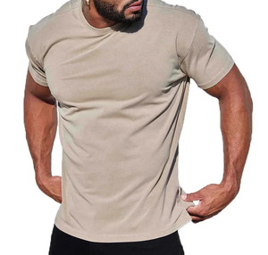 OEM Heavyweight Street Wear 100% Cotton Drop Shoulder Hip Hop T Shirt Custom Oversized Loose Men's T Shirts OEM Custom Fabrics - Product Image 2
