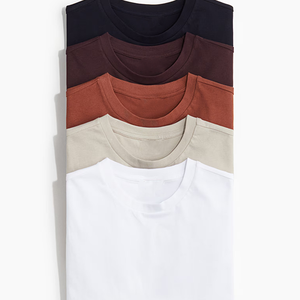 T-shirt en coton ultra léger pour homme, respirant, doux, confortable, décontracté, pour un usage quotidien, essentiel pour l'été - Product Image 6