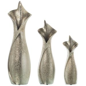Minimalist Metal Floral Vase Durable Decorative Centerpiece For Office Desk Home Interior Decoration Style - Product Image 4