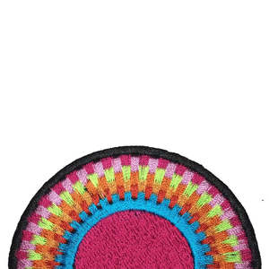 Patch brodé en tissu tissé sur vêtements, badges brodés personnalisés, écussons thermocollants 2D 3D - Product Image 2