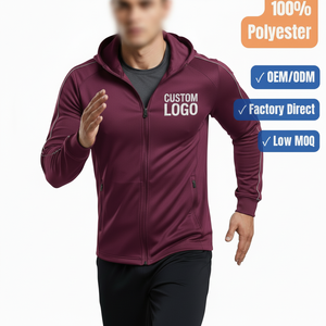 Custom Vintage <b>Zip</b>-<b>Up</b> Heavyweight Unisex Hoodie 100% Polyester Knitted Embroidered Eco Friendly Breathable Full-<b>Zip</b> - Product Image 3