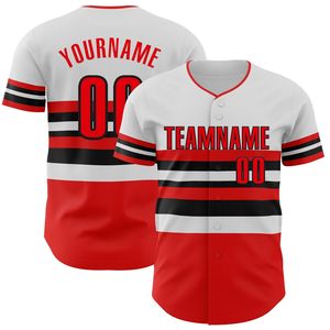 Maillot de baseball personnalisé pour homme, manches courtes, boutons sur le devant, nom de l'équipe 00, imprimé par transfert thermique, évacuation de l'humidité, polyester 220g, athlétique - Product Image 2