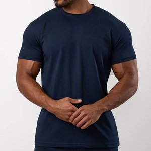 T-shirts surdimensionnés pour hommes, style streetwear personnalisé, 100% coton, tissu tricoté avec impression de logo personnalisé pour les marques de vêtements - Product Image 5