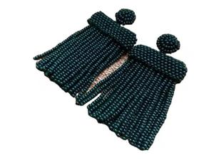 Pendientes de Moda para Mujer al por Mayor, Hechos a Mano, Bordados con Paisajes Exóticos, Estilo Bohemio, para Fiestas Navideñas, Estilo Indio, Personalizados - Product Image 4