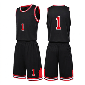 Ensemble de maillot de basket-ball blanc personnalisable, numéro 33 rouge, imprimé par transfert thermique sur le devant, uniforme sans manches unisexe, séchage rapide, pour adultes - Product Image 2