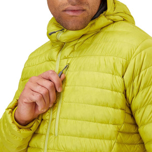 <b>Men</b> Winter <b>Long</b> Hooded Puffer <b>Jacket</b> with Front Personalized Branding Windproof & Breathable OEM/ODM Production Services - Product Image 5