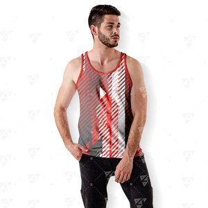 Débardeur de musculation ODM personnalisé sans manches, léger, respirant, séchage rapide, 100 % polyester, coupe sans couture - Product Image 4