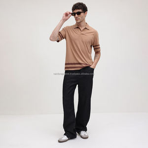 Nardon Apparel Custom High Quality Cotton Blend Polyester <b>Navy</b> Luxury Blank <b>Men's</b> <b>Polo</b> Long Sleeve <b>Shirts</b> - Product Image 1