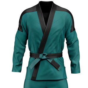 Kimono de Jiu Jitsu Brasileño Personalizado OEM, Uniforme Profesional de Entrenamiento, Alta Calidad, 100% Algodón, Peso de Tela 440g, Duradero - Product Image 6