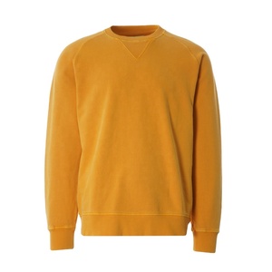 Factory-Made Custom Logo Printed Men's Crew Neck Sweatshirt 100% Cotton Pullover Autumn O-Neck Hoodies - Product Image 3